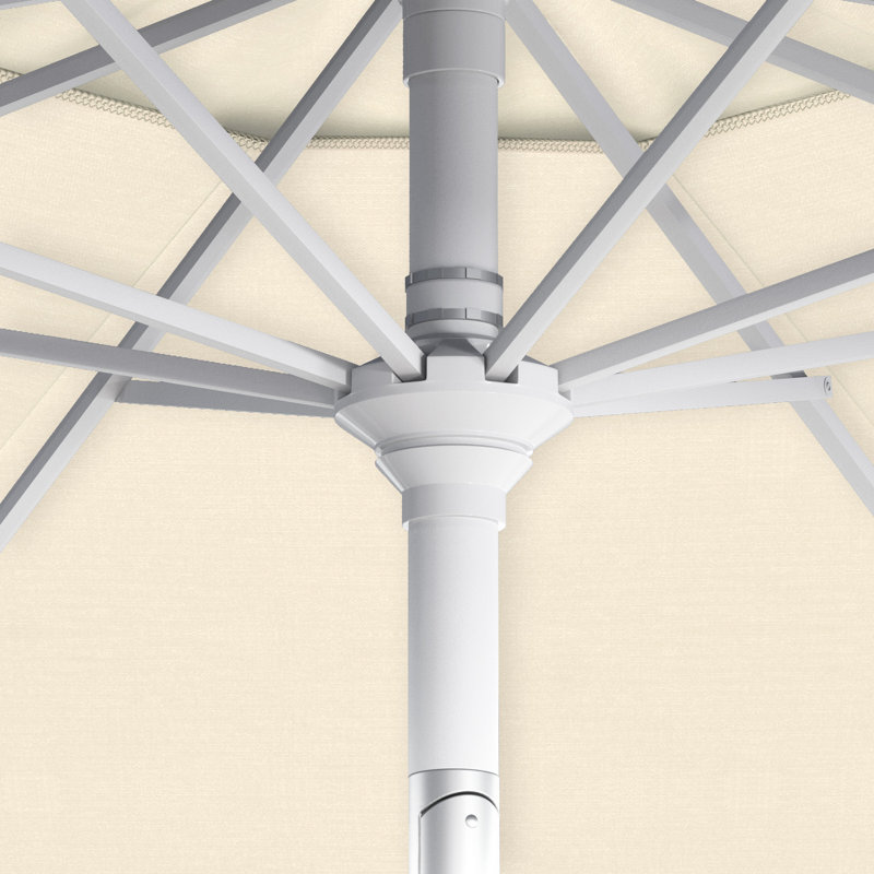 Parasol de marché 108 po Calline, Performance beige antique