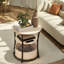 Top End Table and Built-In Electrical Outlet
