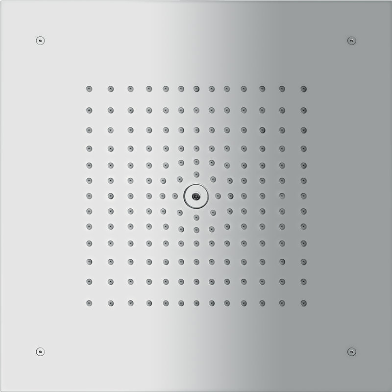 Hansgrohe Raindance E Showerhead 400 Square 1-Jet Trim, 1.8 GPM