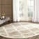 Ammundsen Geometric Wheat / Beige Area Rug