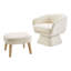 Fauteuil Lazy avec repose-pieds, fauteuil d'appoint moderne-251953288