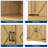  69" Tall Corner Cabinet with Doors, 6-Tier Corner Storage Cabinet with Doors, Space Saver Shelf for Bathroom, Bathroom Floor Cabinet-577476314