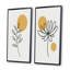 Art floral mural lune, peinture abstraite rétro - conception florale rétro créative avec pleine lune I-1165825444-1165825448-1175932752