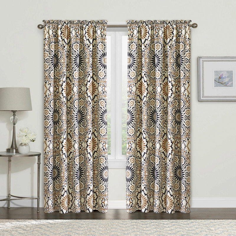 Semi Sheer Curtain Pair