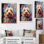 Doge Yorkie Reverie II - art mural grand chien-451680725-451680724