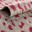 Tapis de safari d'extérieur rose et gris-1476171001