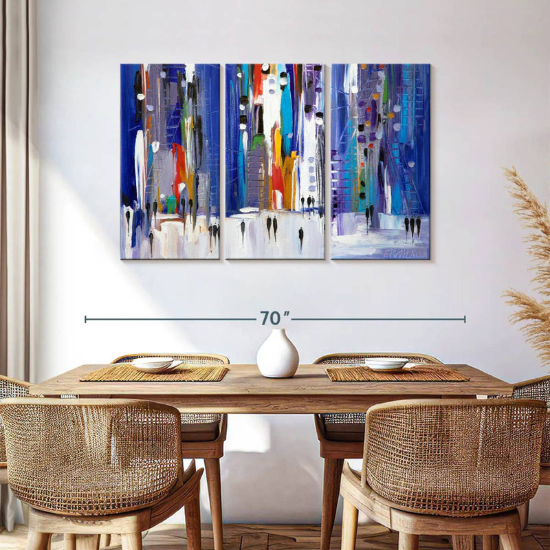 Avery Night City, 36" H x 57" W