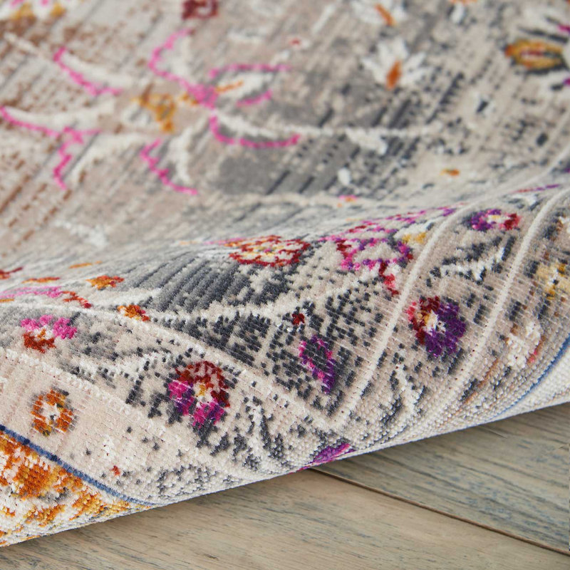 Deonna Floral Area Rug, Rectangle 160 x 230 cm