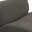 Canapé modulaire en tissu recyclé gris anthracite Zenith avec fauteuil Raf-120199166-120199164