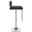 Tabouret de bar rotatif à hauteur ajustable avec structure en métal Kinnear-20424879