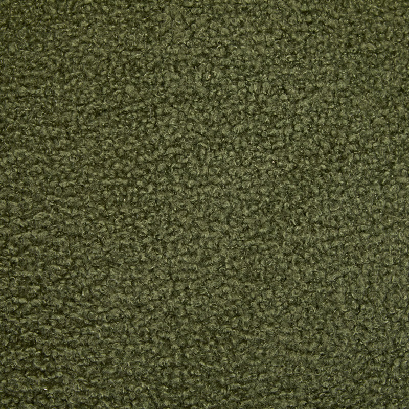 Ensemble de 2 chaises de salle à manger, Vert olive, Noir
