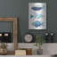 Beachcrest Home ™ «Go With the Flow IV» par Courtney Prahl, art mural en métal-250800771
