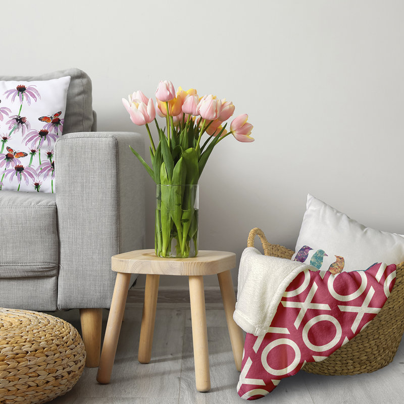  Couverture polaire Hugs And Kisses, Rose, 50 po x 60 po