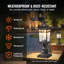 2 lampadaire d'extérieur 15,75 po Dusk to Dawn