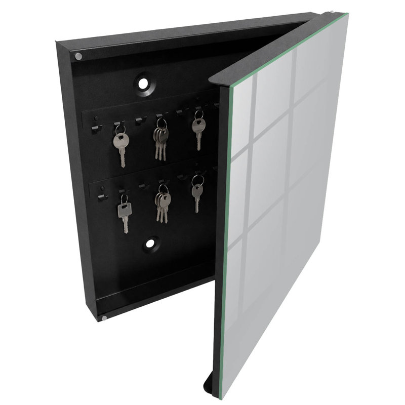 Metal Decorative Trunk, Grey