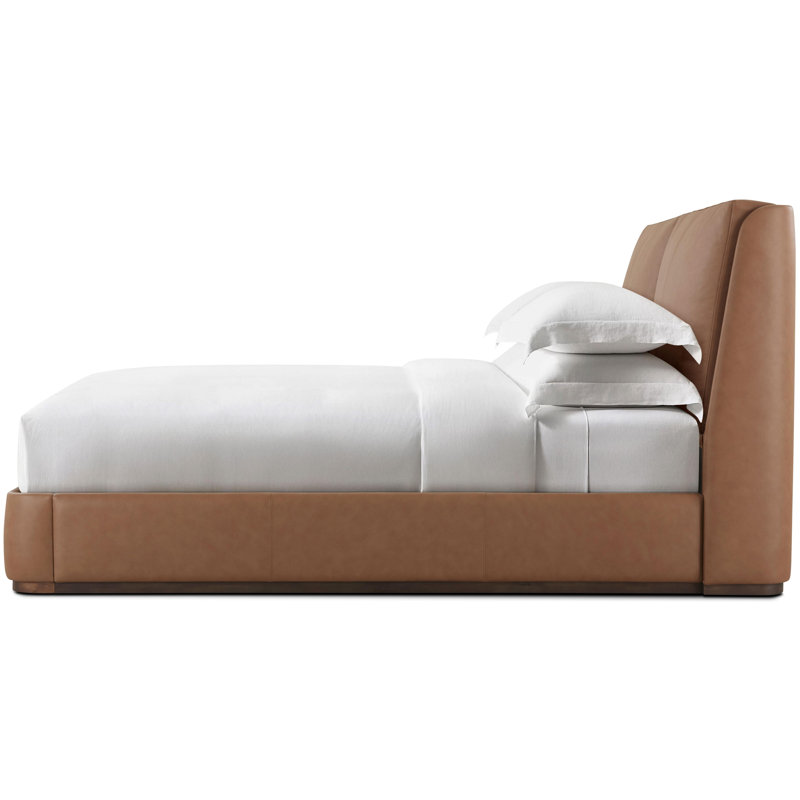 Vienna Upholstered Bed, Brown, King