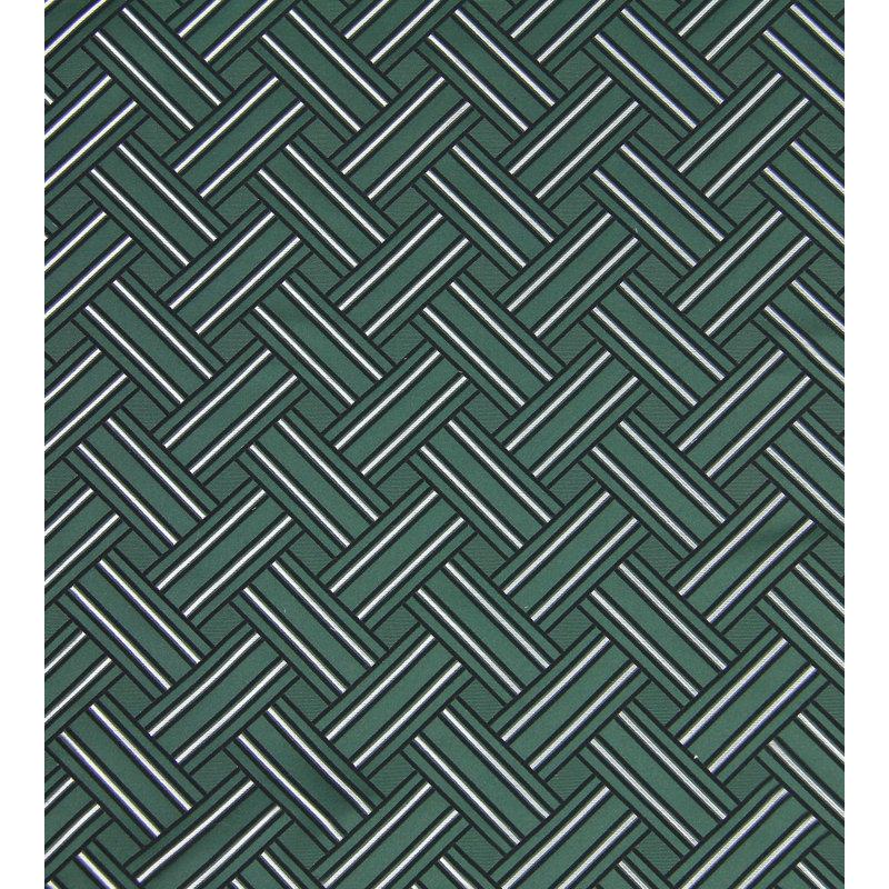 Invicta sur tissu tissé, Vert mousse