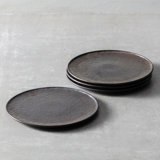 Fortessa Nivo Stoneware, 10.25" Dinner Plate Set of 4, Moon