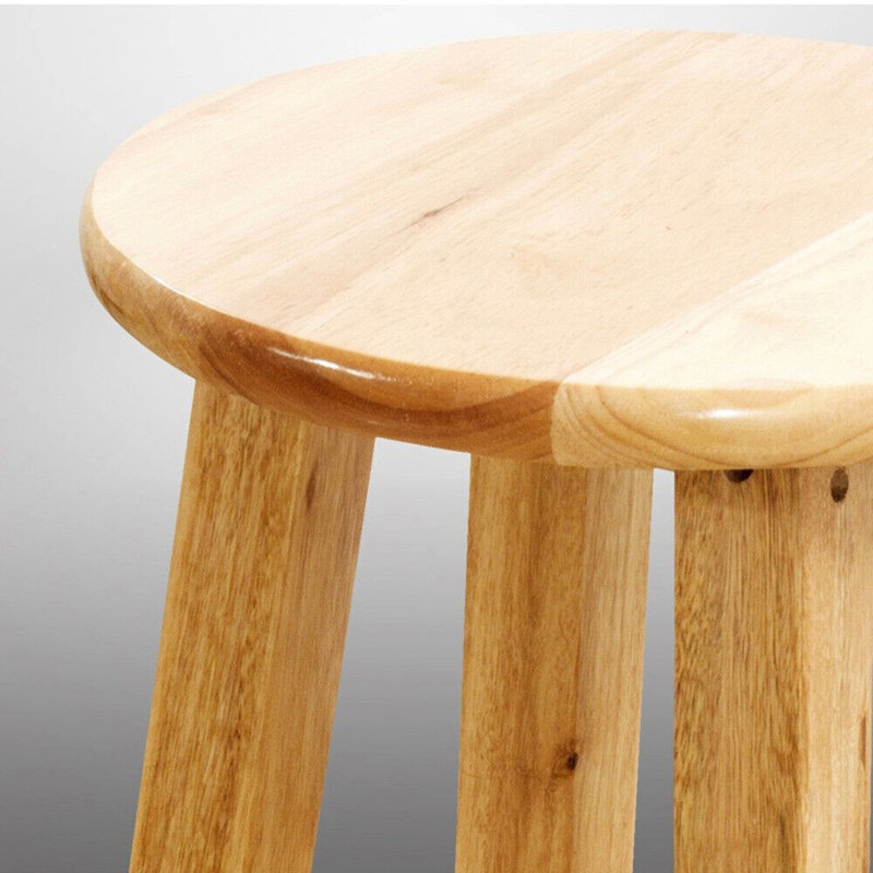 Counter Stool with Solid Wood Frame