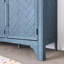 Buffet de rangement conçu avec panneau de fibres à densité moyenne et placage de pin, tablettes réglables-771370314