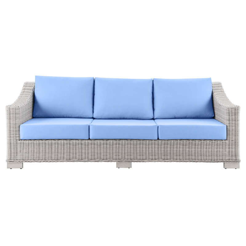 Canapé d'extérieur Modway Conway, Bleu clair