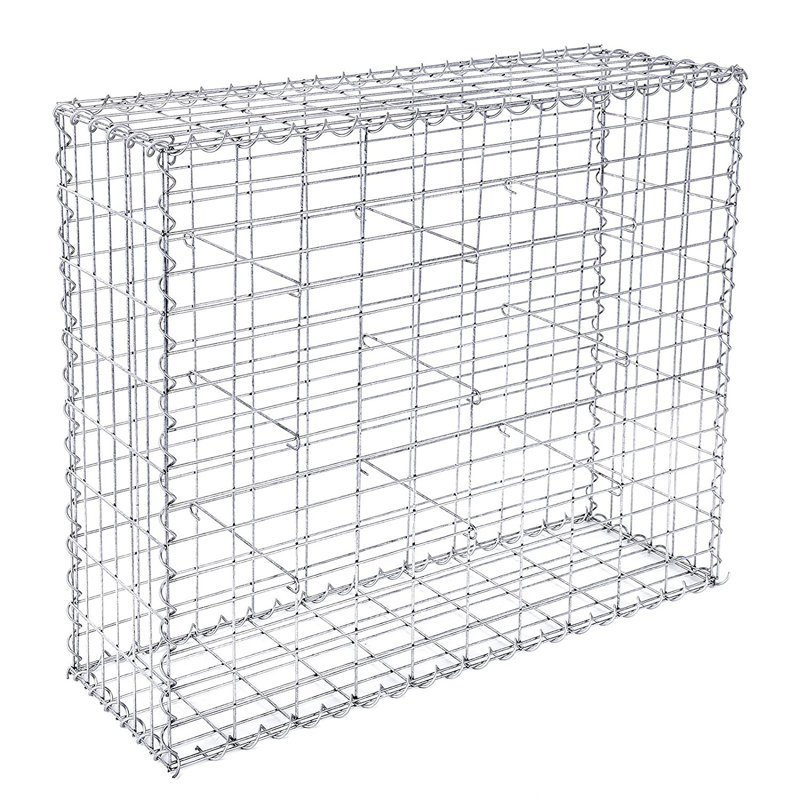 Gisla 81.28cm H x 99.06cm W Grey Metal Wire/Mesh Fence