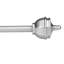 Tringle à rideaux industrielle 1 po Uidopia-250178305-250178311