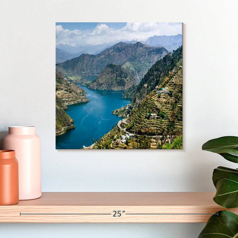 Alvord, Himalaya, lac Tehri, H 16 po x l 16 po