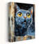 Art mural contemporain avec un chat-129148553