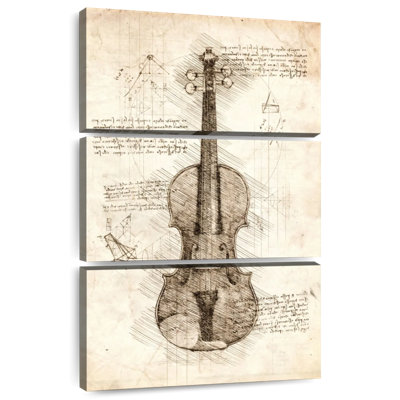 Abarca Old Violin Blueprint