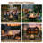 Lataivia Round Steel Wood Burning Fire Pit