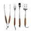 Schmidt Brothers™ Cutlery Bonded Teak 4-Piece Grill Set