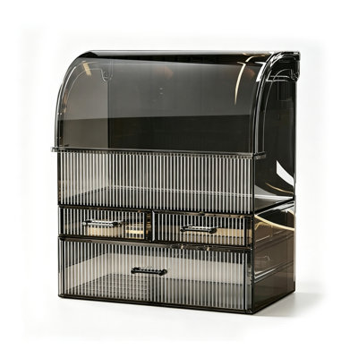 Acrylic Compartment Makeup Organiser