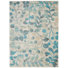 Blanc Ivoire/Bleu Turquoise