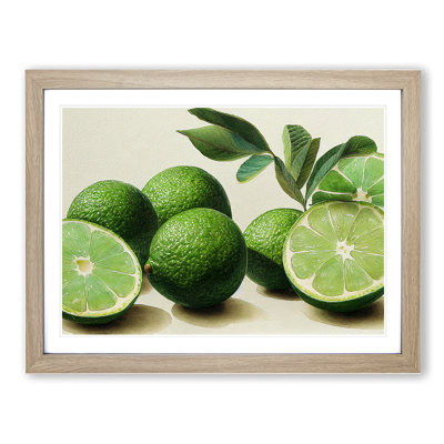 Lime Fruit - Single Picture Frame Painting
