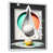 White Floater Framed