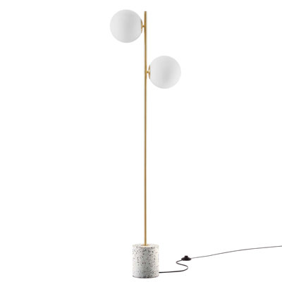 Lampe sur pied Logic Terrazzo par Modway
