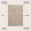 Tapis beige / crème Megane MidCentury Art Deco-710382521