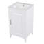 Meuble-lavabo de salle de bain avec lavabo et tiroir fonctionnel-1212026815