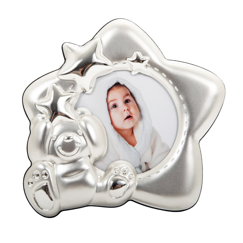 Bursten Metal Single Picture in Grey