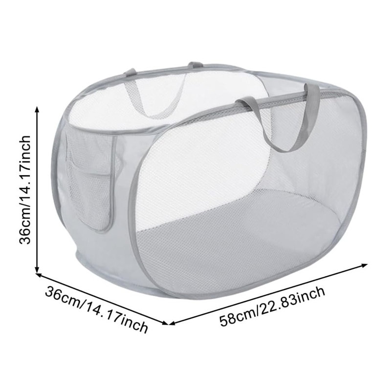 Laundry Basket with Handles