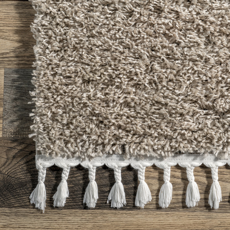 Tapis de couloir à poils longs Simms, Tapis de couloir 2 pi 6 po x 8 pi 4 po