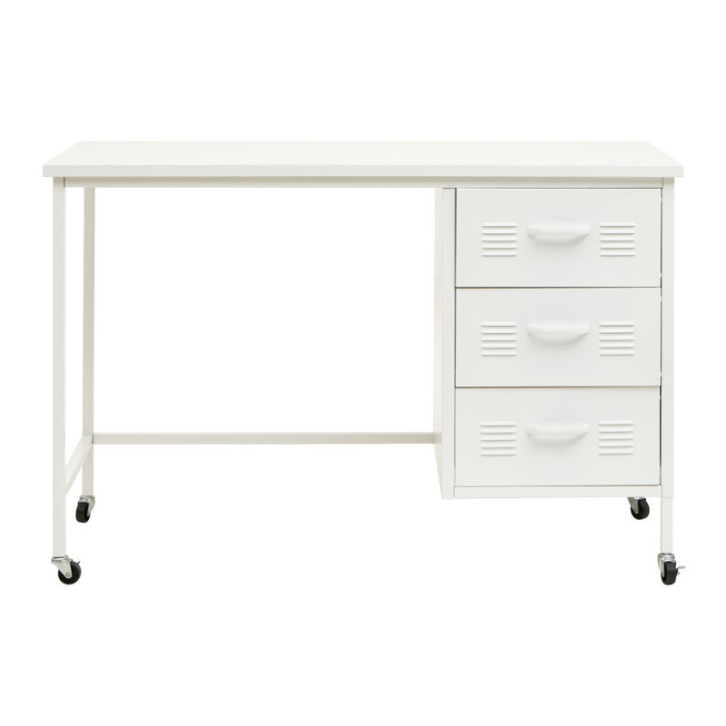 Jolisha Steel Writing Desk