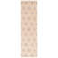 Tapis beige touffeté à la main-1042987677