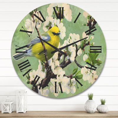 Solid Wood Wall Clock