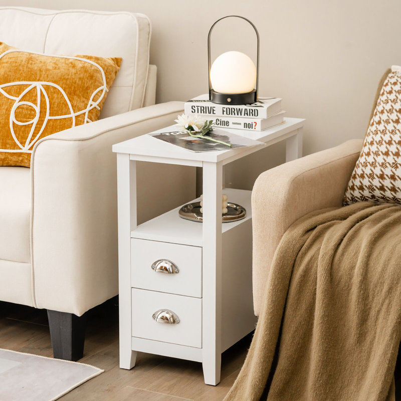Taloga 12'' W Nightstand, White