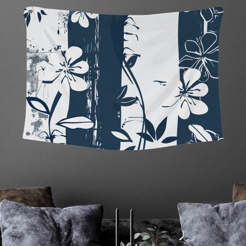 Tapisserie en microfibre, H 68 po x l 80 po