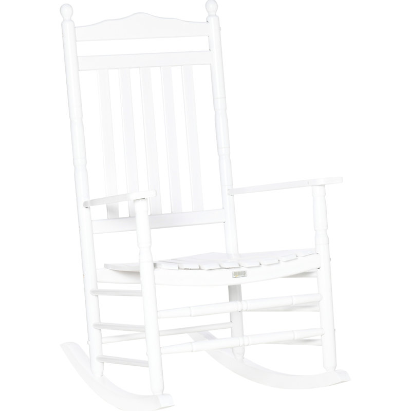 Chaise berçante White