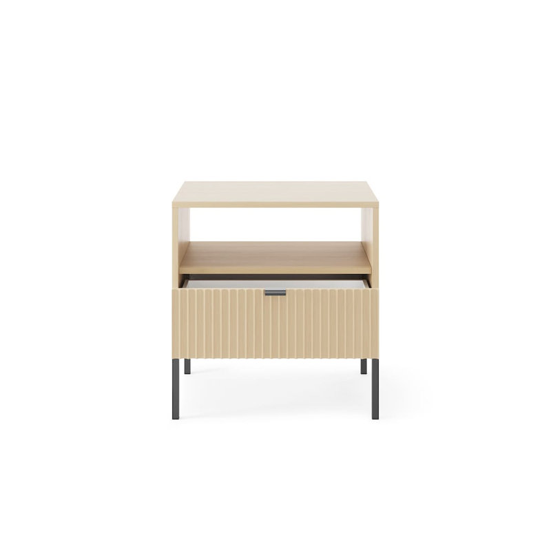 54cm W Manufactured Wood Bedside Table