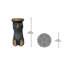 Table de bout Forest Black Bear